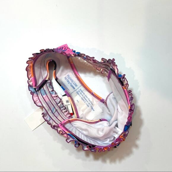 Salt+Cove Kaleidescope Smocked Bikini Swim Bottom - Picture 8 of 8